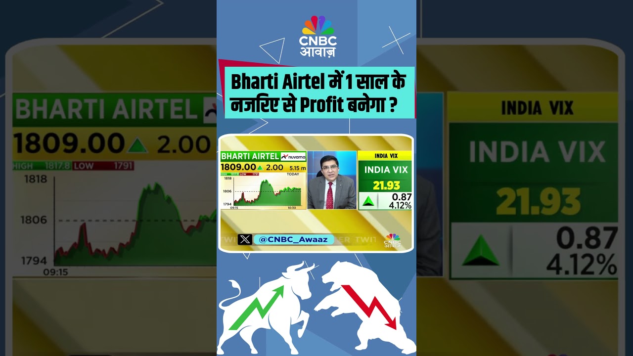 Bharti Airtel में 1 साल के नजरिए से Profit बनेगा ?