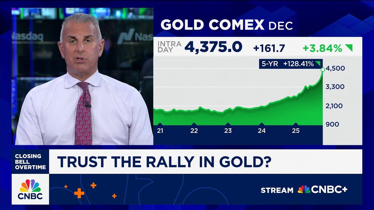 Why 'Fast Money' trader Guy Adami says the gold rally can continue
