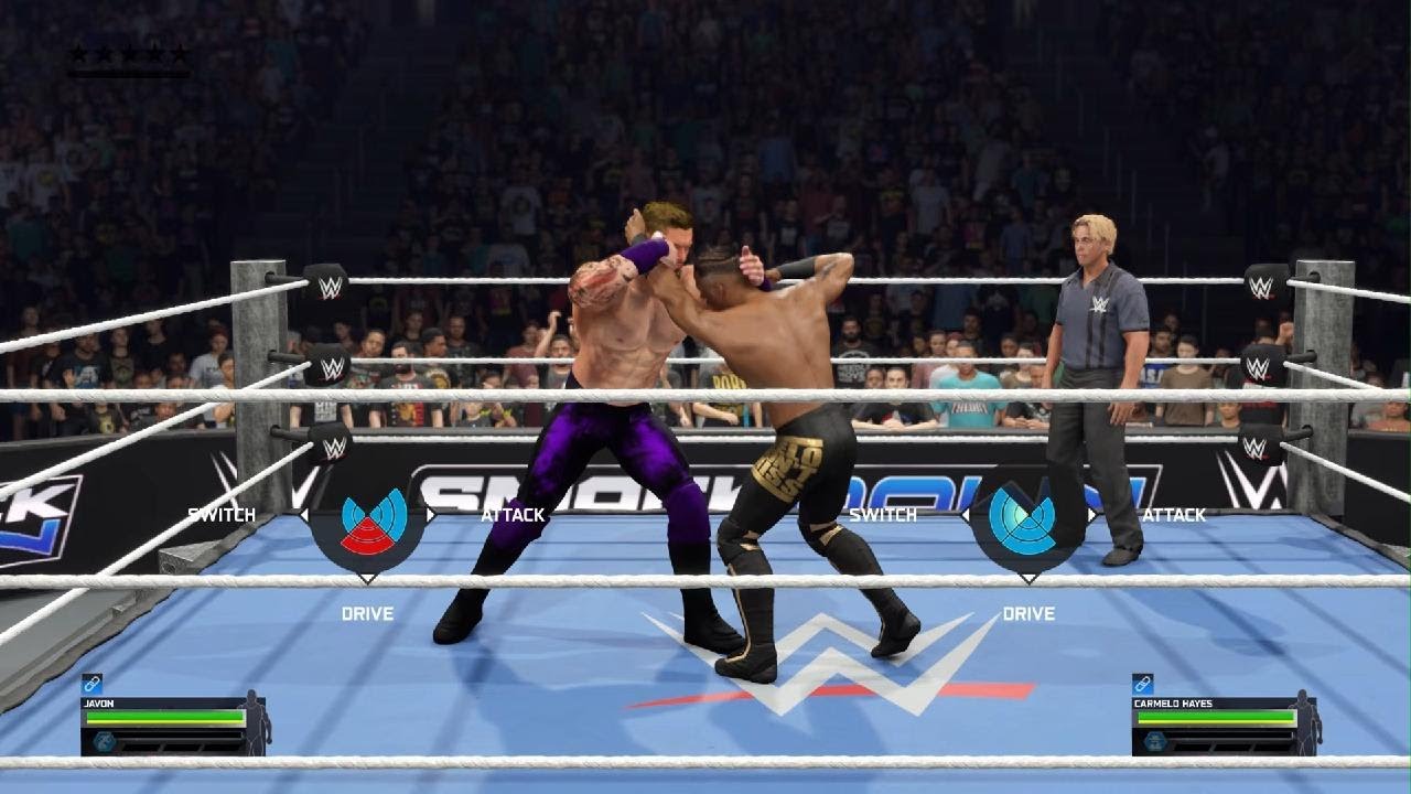 WWE United States Championship Match- Javon vs Carmelo Hayes