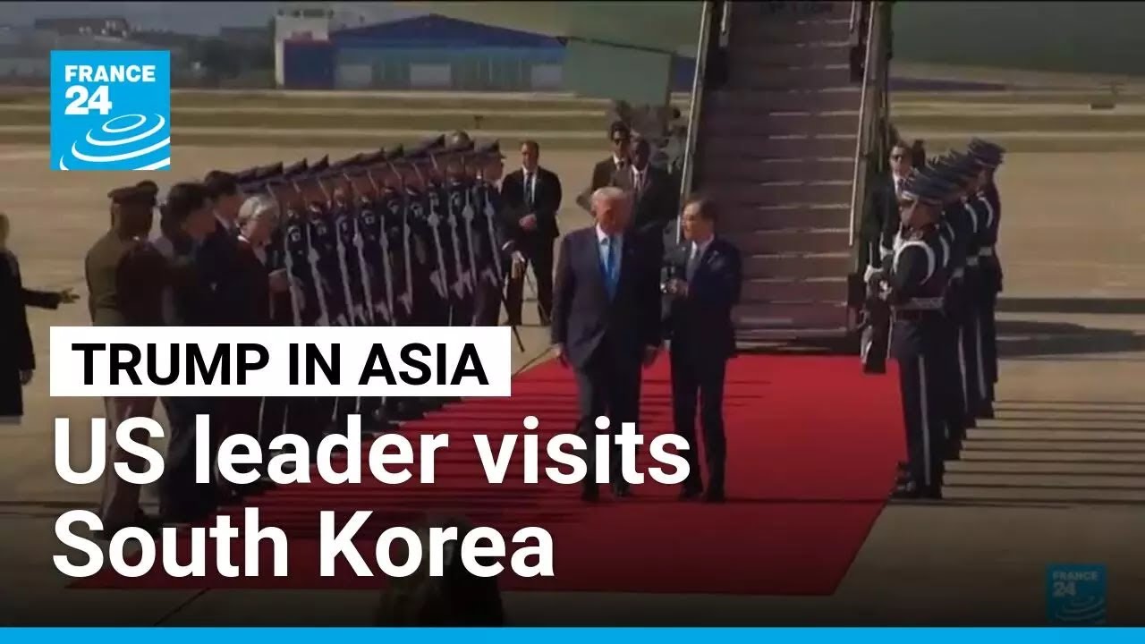 Donald Trump visits South Korea for summit ahead of US-Chinese talks &bull; FRANCE 24 English