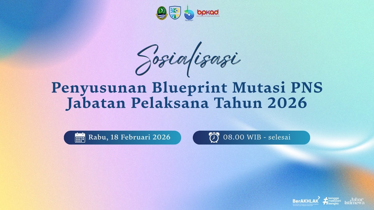 SOSIALISASI PENYUSUNAN BLUEPRINT MUTASI PNS JABATAN PELAKSANA TAHUN 2026