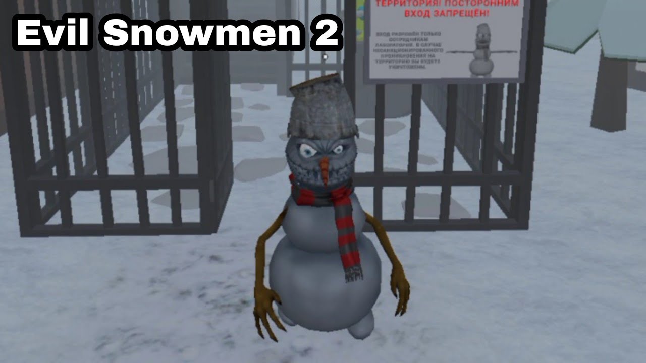 Полное прохождение игры Evil Snowmen 2! Это первый ролик в 2023 году!
