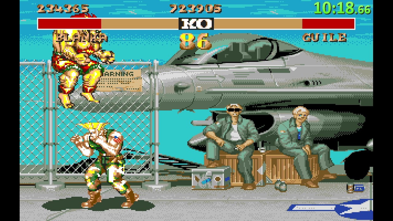 Street Fighter II speedrun 19:47 (Amiga WHDLoad)