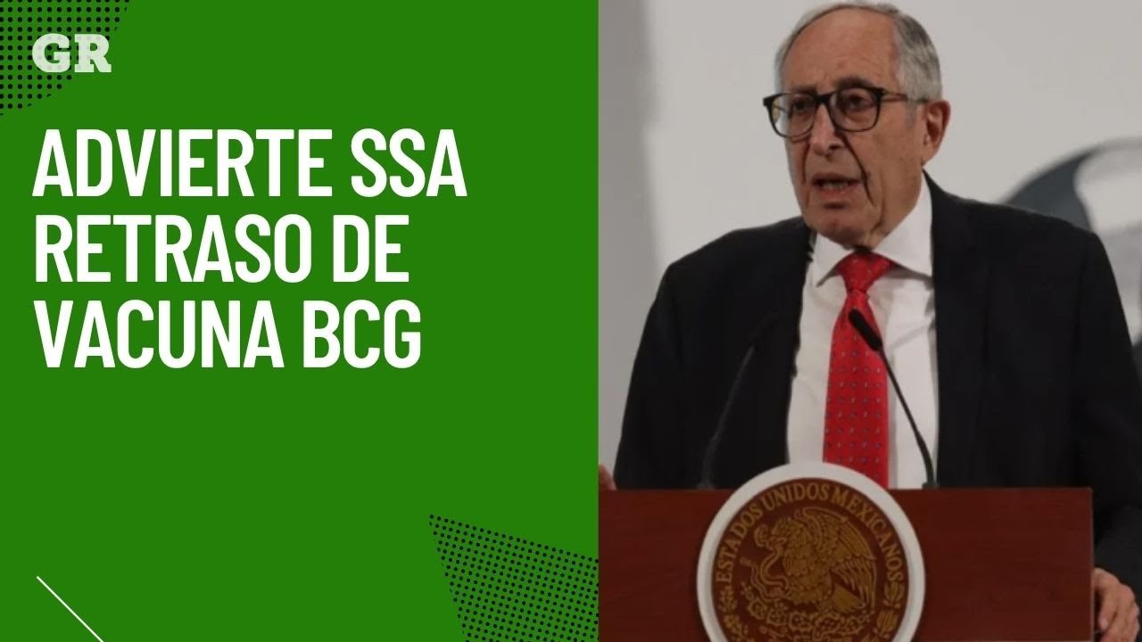 Advierte Ssa retraso de vacuna BCG
