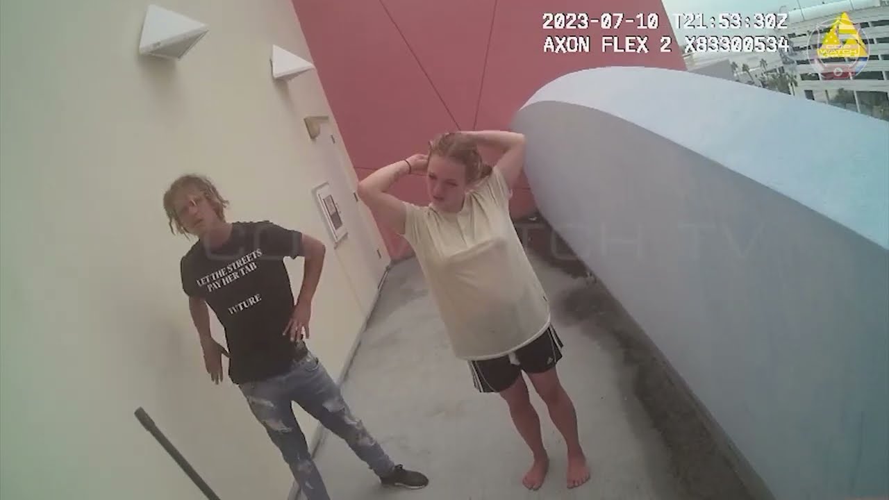 Indecent Frolicking Couple Busted on Beach