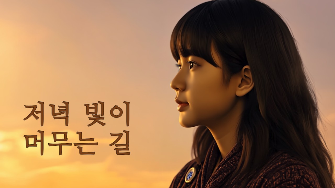 저녁 빛이 머무는 길
