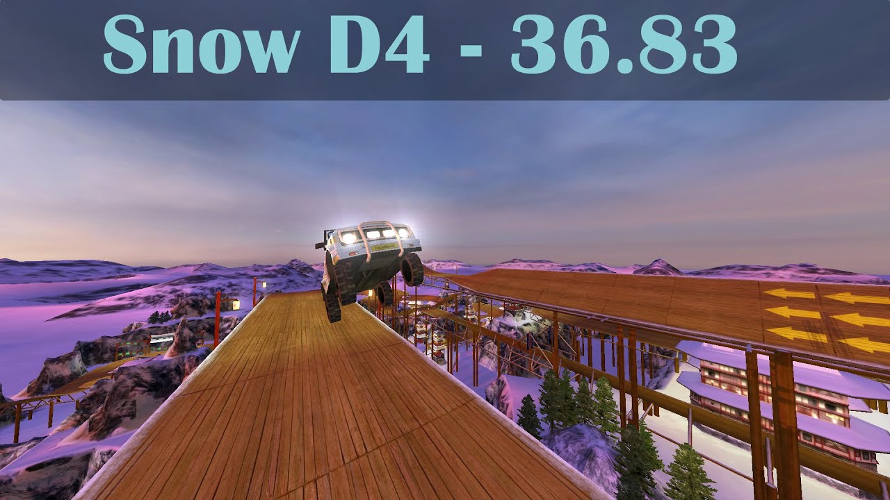 [TAS] Trackmania Snow D4 - 36.83 (-0.43 WR)