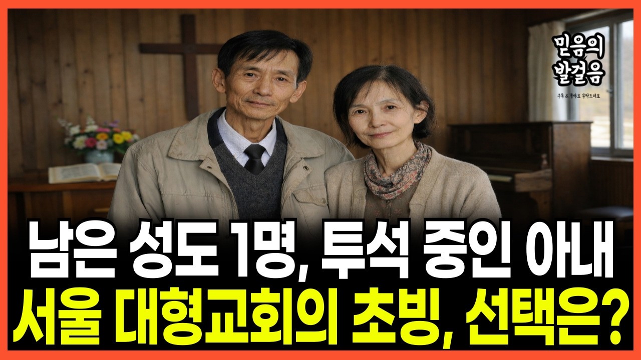 [신앙간증] 예배 인원 단 한 사람 88세 권사님을 위해 서울 교회 청빙 거절한 목사의 감동 실화ㅣ투석 받는 사모ㅣ시골교회 목회 간증