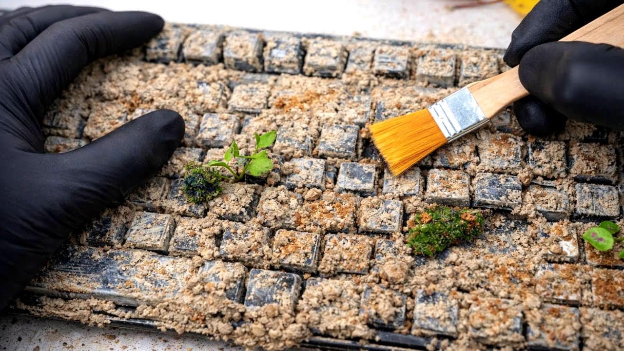 Satisfying Keyboard Cleaning ASMR – Watch the Dirt Disappear! 💦