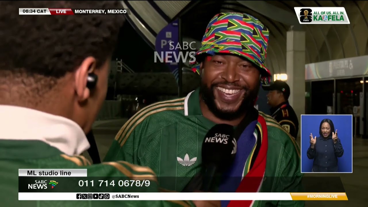 FIFA World Cup 2026&trade; | Bafana into the last 32, fans celebrate in Mexico