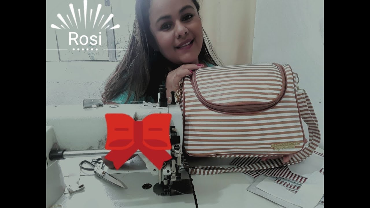 Como fazer uma bolsa de bebê  estruturada