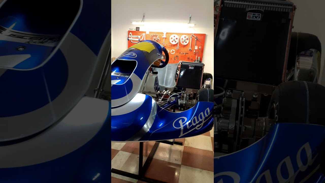 presentazione nuovo kart praga kz modello fighter 2022 motore tm r1  #buscemaracingteam