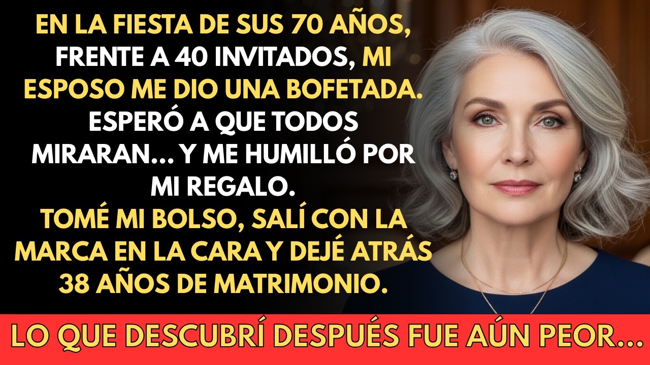 Mi esposo me dio una bofetada en público… lo que hice después nadie jamás lo imaginó...