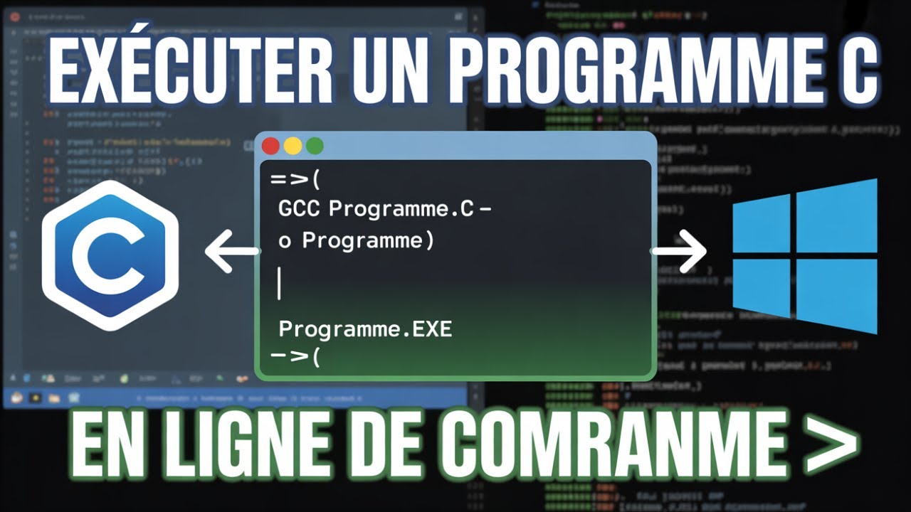 💻 Ex&eacute;cuter un programme C en ligne de commande sous Windows ⚡ (Tutoriel facile)