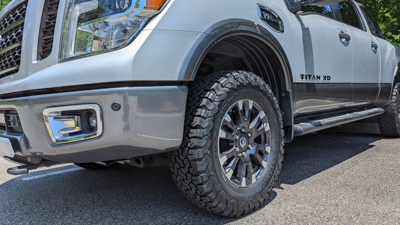 Обновление шин Nissan Titan! General Grabber APT против BFGoodrich All-Terrain KO2