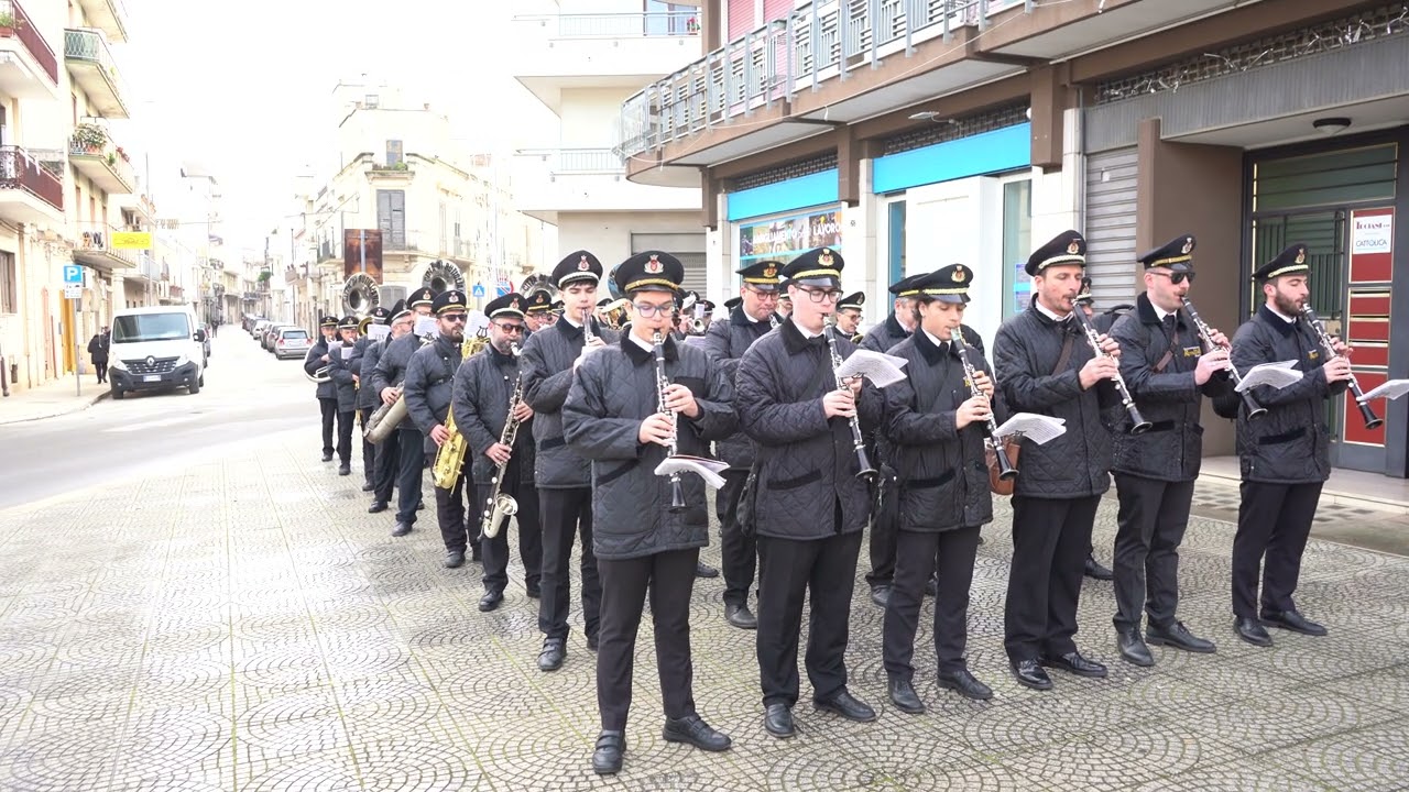 Concerto Bandistico Città di Rutigliano - Marcia Cavalcata - Fiera Fischietto a Rutigliano 26/1/25