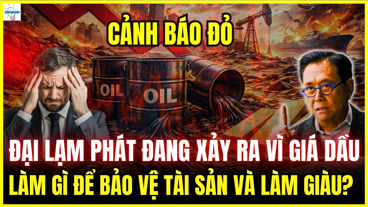 Lạm Phát Toàn Cầu Mạnh Nhất Đang Xảy Ra Vì Giá Dầu Tăng Sốc. Cách Bảo Vệ Tài Sản Và Làm Giàu?