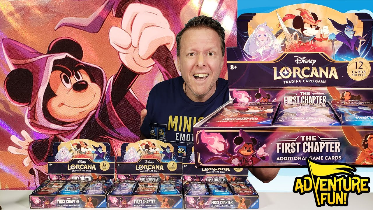 Unboxed Disney's Lorcana & GOT IT! First Chapter Disney Enchanted!