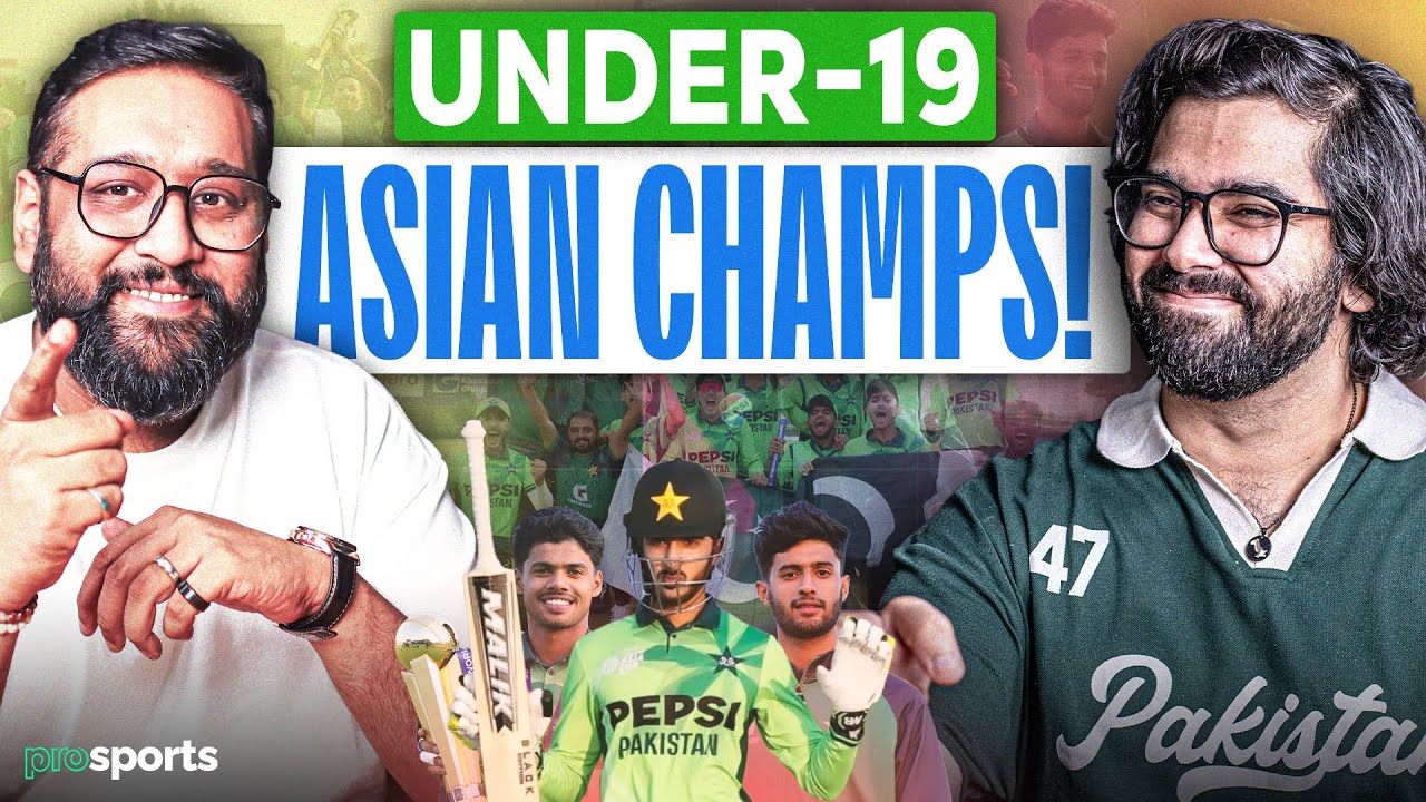 Pakistan Under-19 Win ASIA CUP! | Sameer Minhas & Ali Raza Destroy India | SAIFI Bhai Magic!