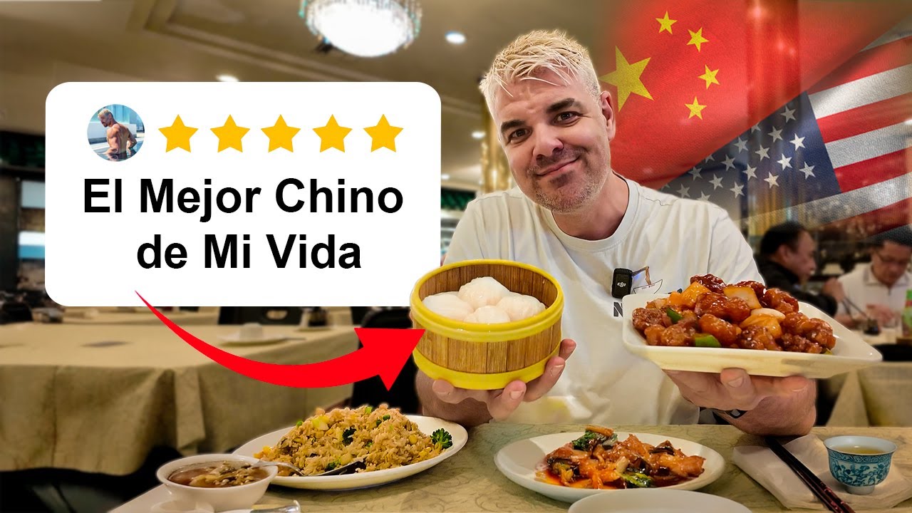 COMIENDO en el RESTAURANTE CHINO M&Aacute;S GUARRO Y BUENO de mi VIDA | El M&Aacute;S GRANDE del MUNDO