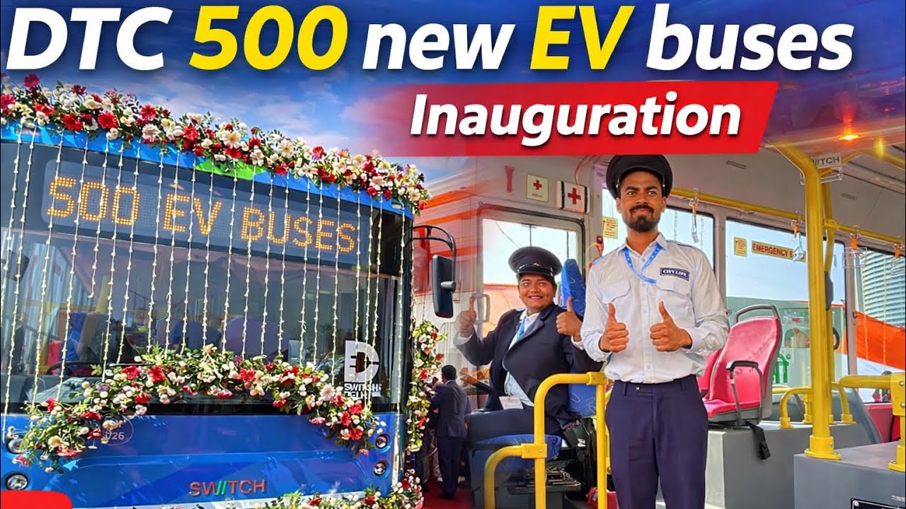 500 New EV Buses And Delhi to Panipat Bus Inauguration BY Delhi CM  @Mohitkumar-g2r 