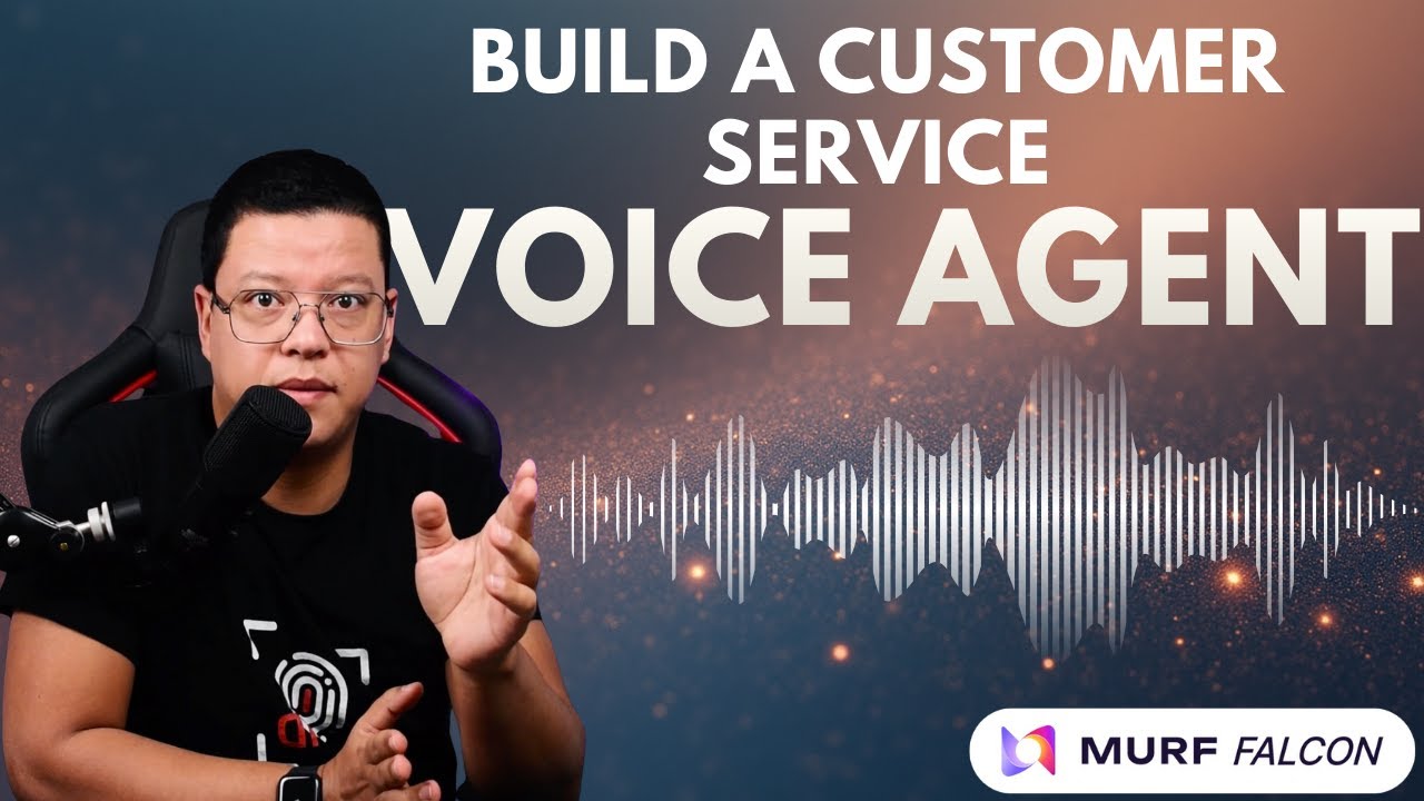 I Built a Customer Service Voice Agent with Murf Falcon