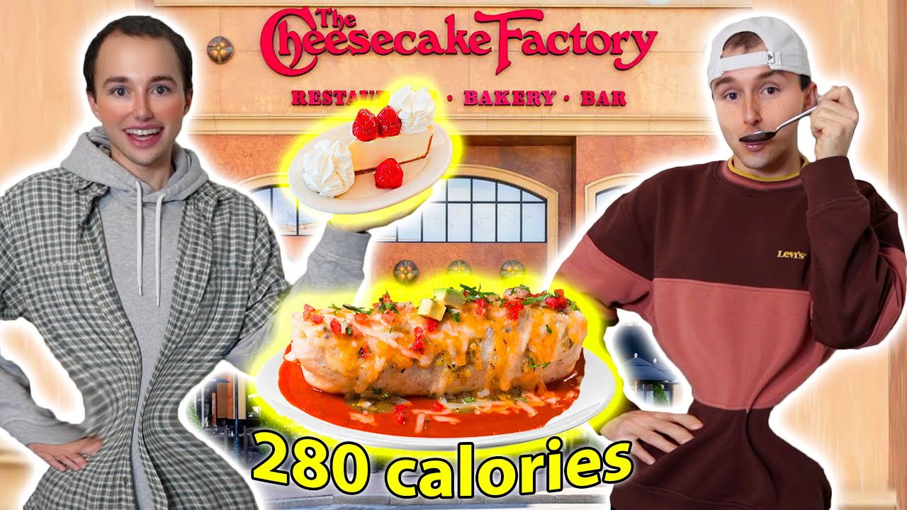 Мы попробовали САМЫЕ НИЗКОКАЛОРИЙНЫЕ блюда в Cheesecake Factory (меню skinnylicious)