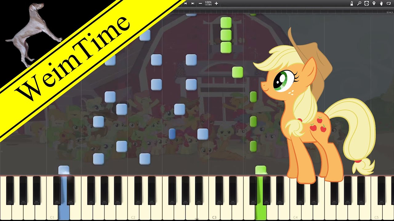 Raise This Barn -- Synthesia HD