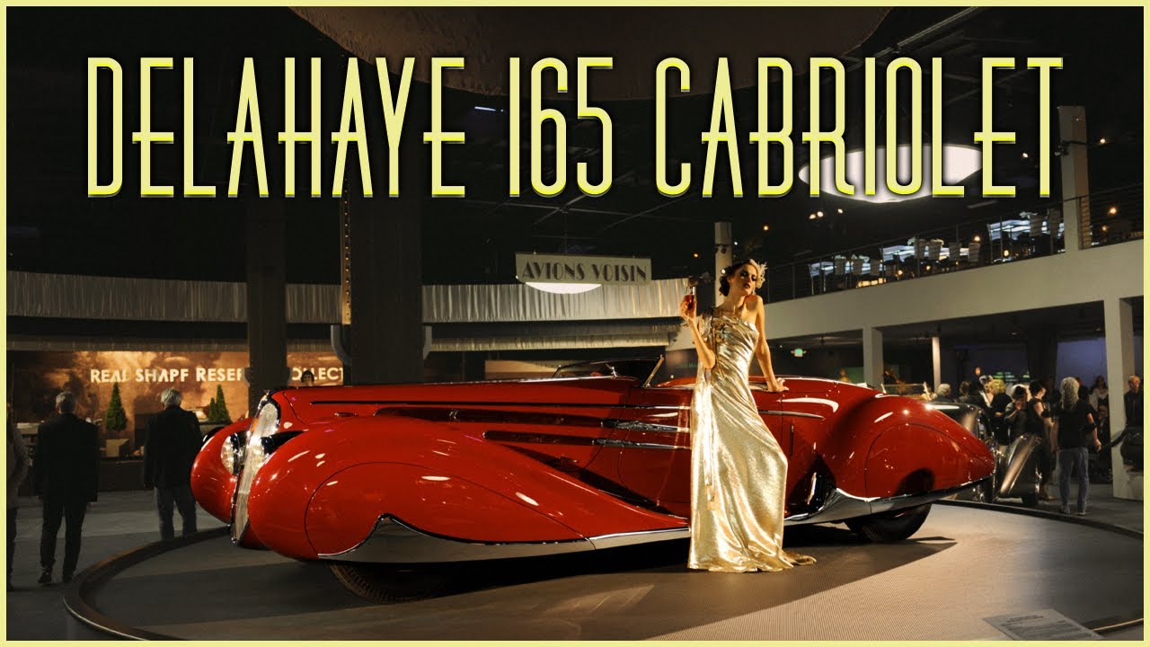 1939 Delahaye 165 Cabriolet: The Mona Lisa With a V12 Heart