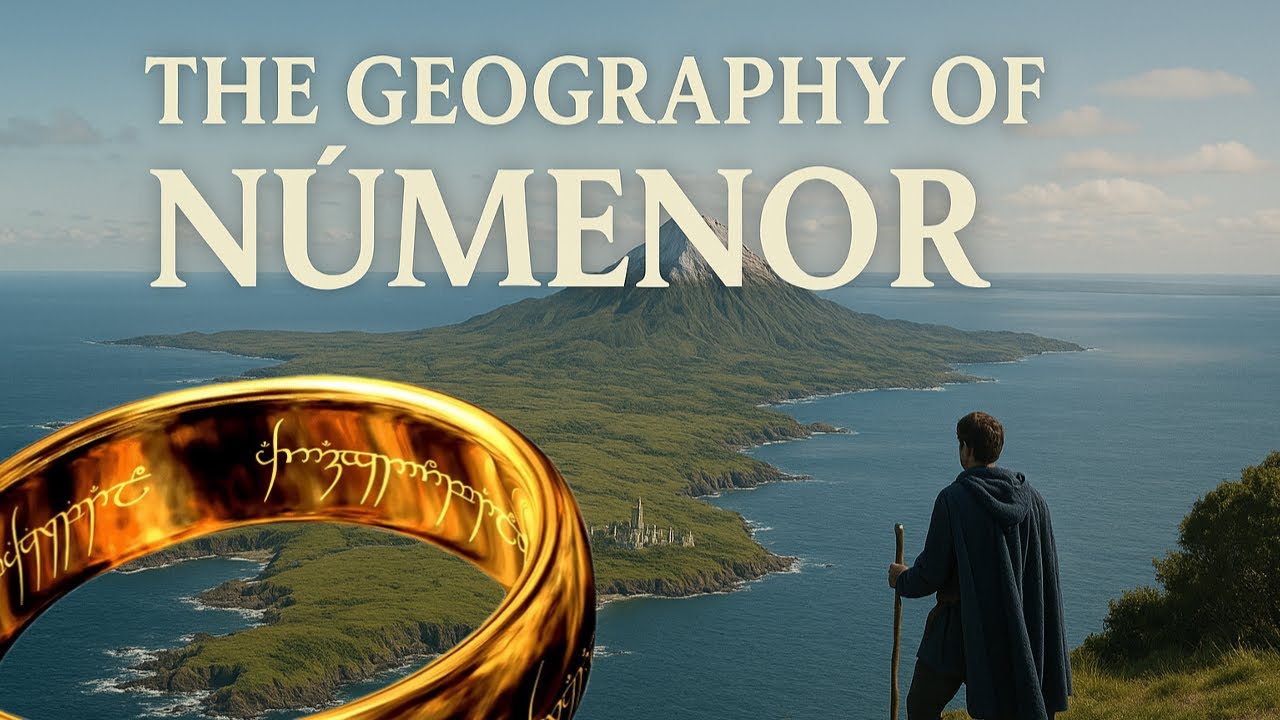 The Geography of N&uacute;menor | Exploring the Island of the D&uacute;nedain | Lord of the Rings Documentary