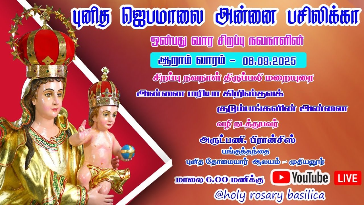 Special Novena Mass | Sixth Week | 2025 |LIVE