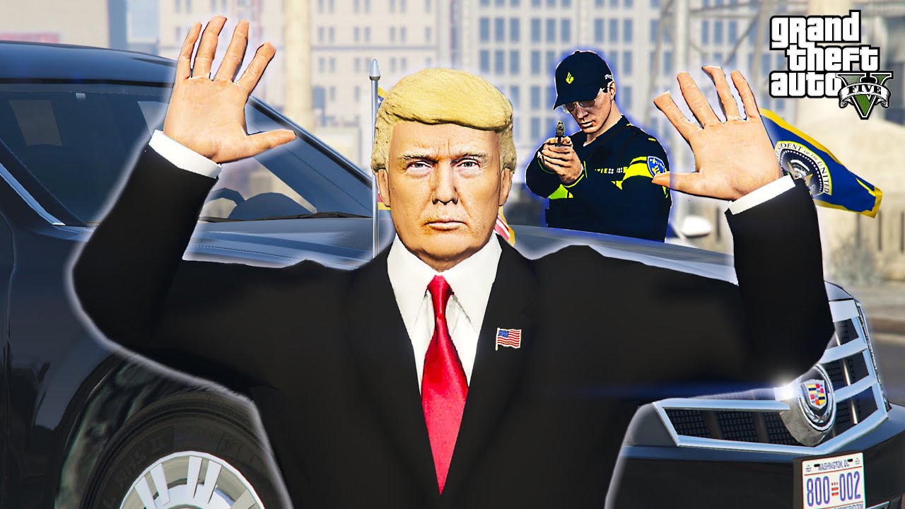 NEDERLANDSE POLITIE vs DONALD TRUMP! - GTA 5 Politie en boefje