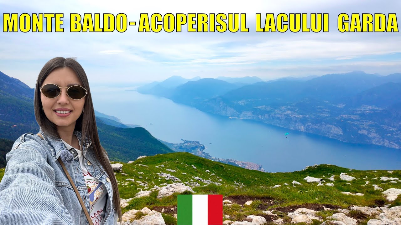 WOW! Cel mai tare PEISAJ de pe LACUL GARDA | Monte Baldo