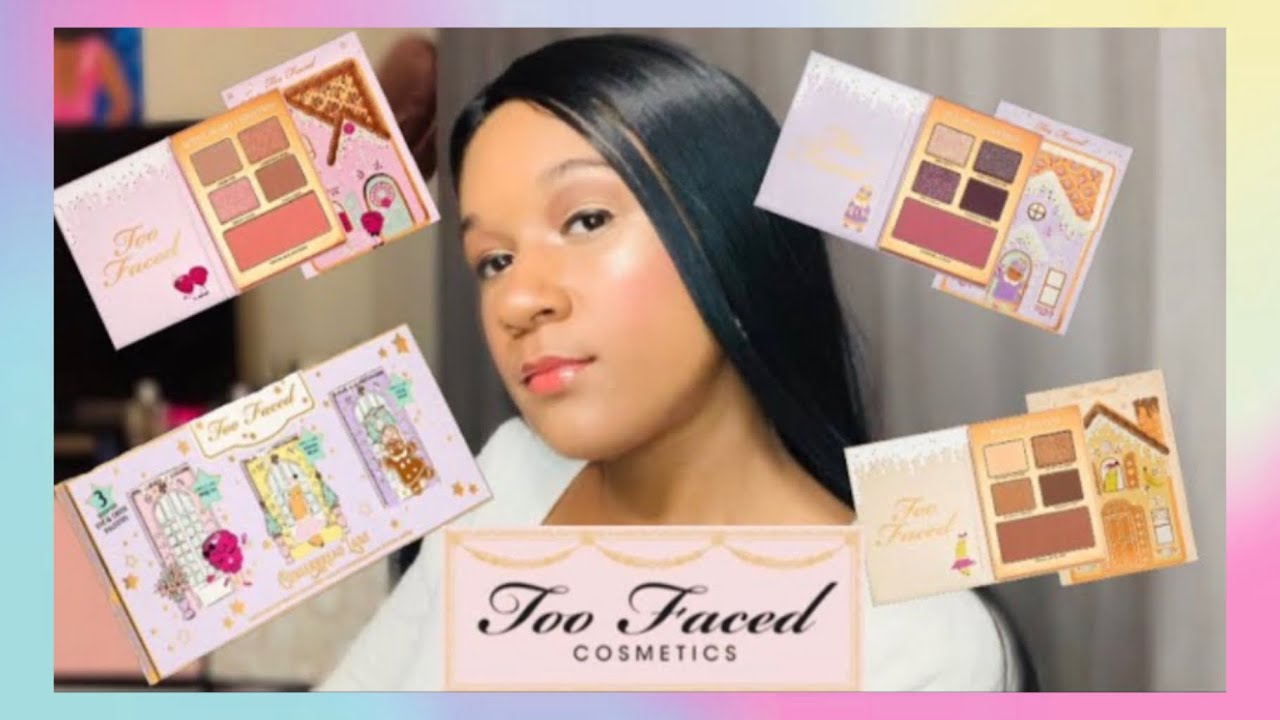 TOO FACED NEW GINGERBREAD LANE REVIEW!| REAL DIVINE