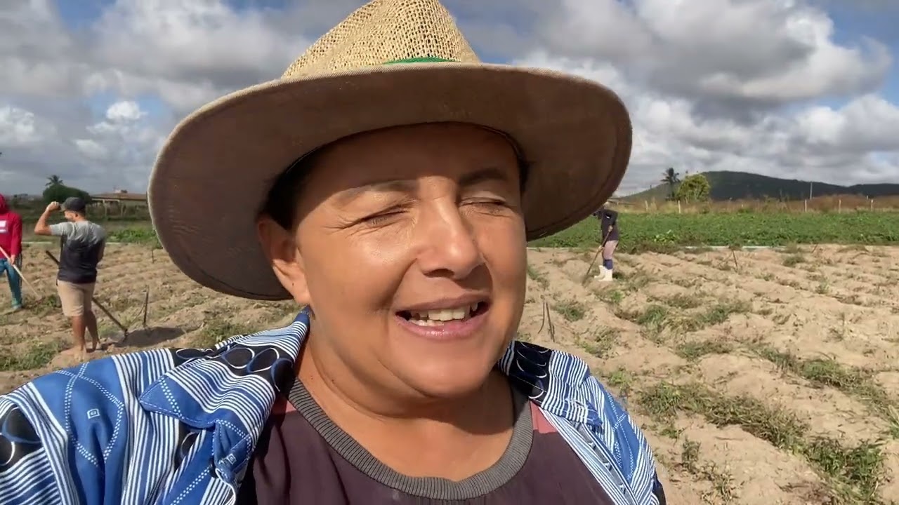 PREPARANDO AS TERRAS PRA PLANTAR BATATA DOCE SEGUNDA PLANTA 🍠🙏