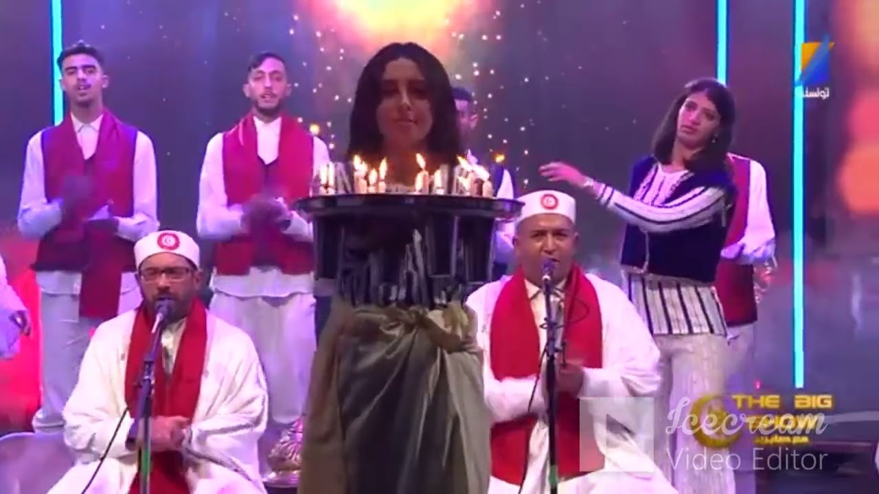 اجواء روحانية على قناة تونسنا مع مجموعة الوسلاتي للعيساوية بحي الرياض سوسة