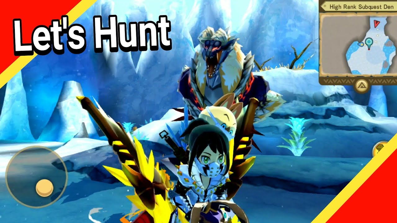 HUNTING QUEST MONSTER HUNTER STORIES ANDROID GAMEPLAY