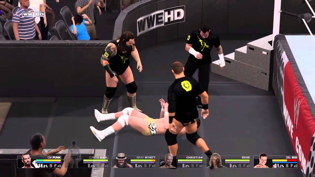 Wwe 2k15 New Nexus highlights