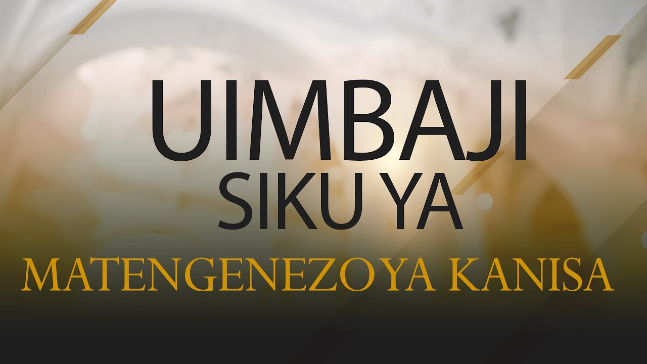 LIVE : IBADA YA UIMBAJI SIKU YA MATENGENEZO YA KANISA : 25-10-2025