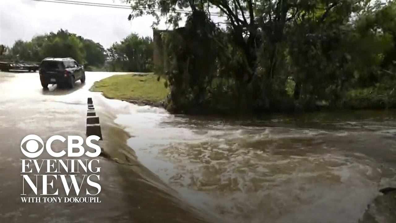 Rivers rise in Texas Hill Country after heavy rain, rescue efforts ongoing