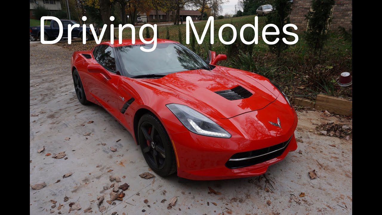 C7 corvette: driving modes