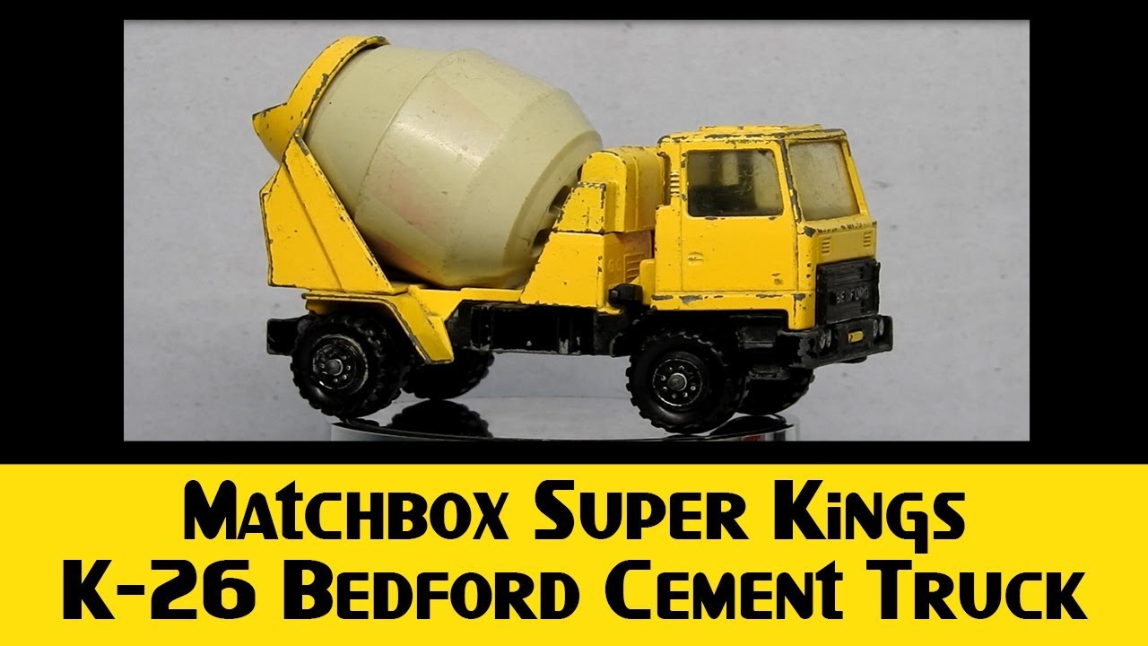 Matchbox Restoration Super Kings K-26 Bedford Cement Truck
