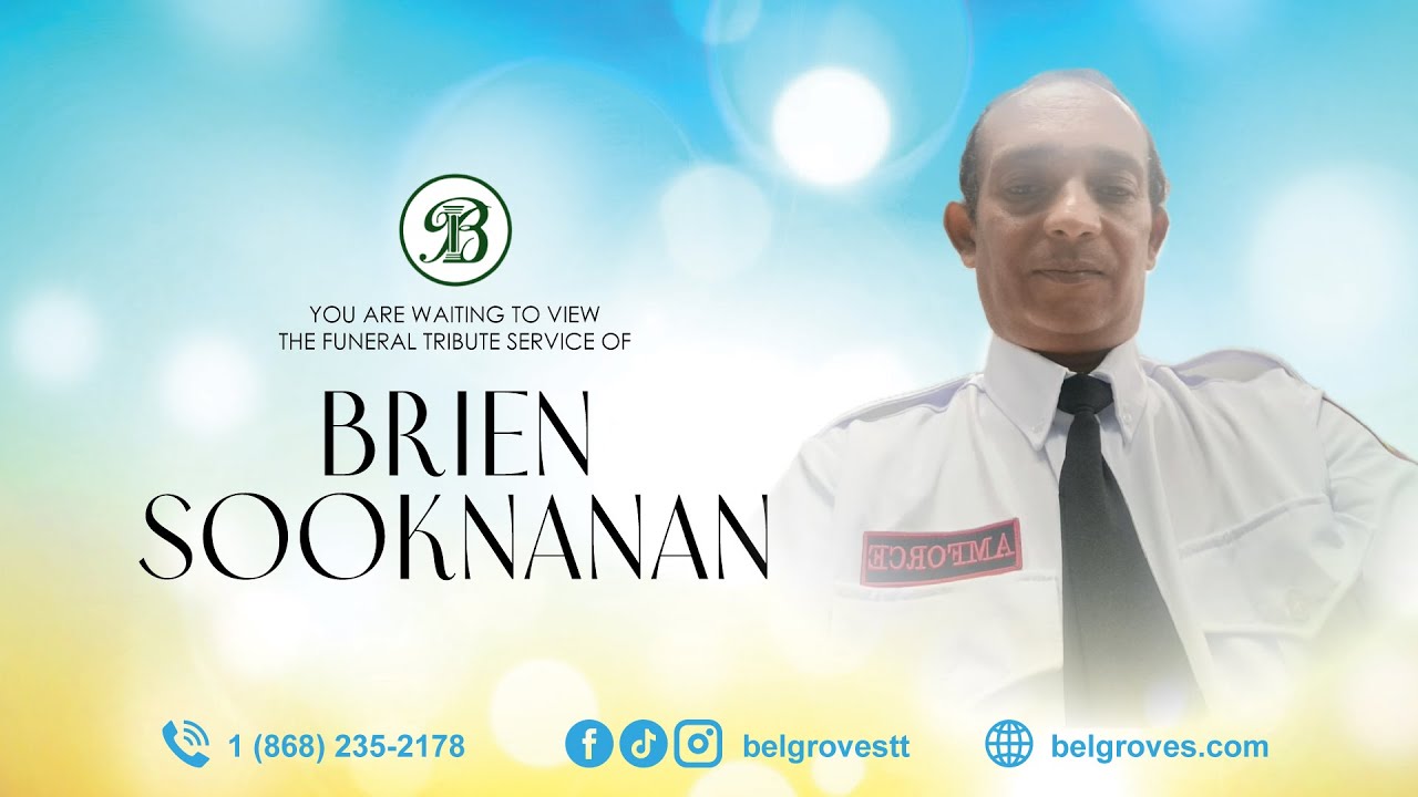 Brien Sooknanan   Tribute Service