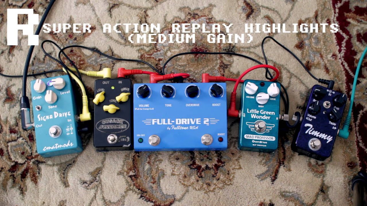 Overdrives- What Would Jesus Use? Cusack Screamer, Little Green Wonder, Timmy Signa Drive Fulldrive