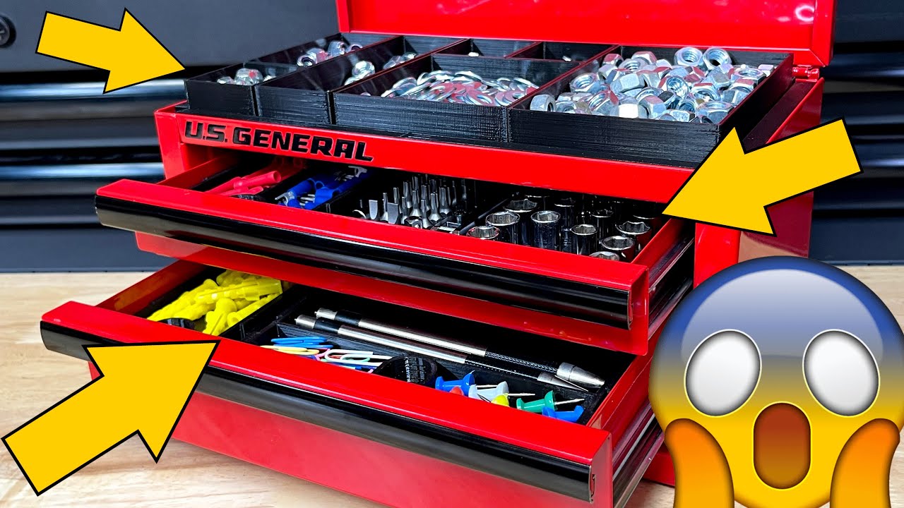 Harbor Freight Mini Tool Box Organizer Trays - This Changes EVERYTHING!