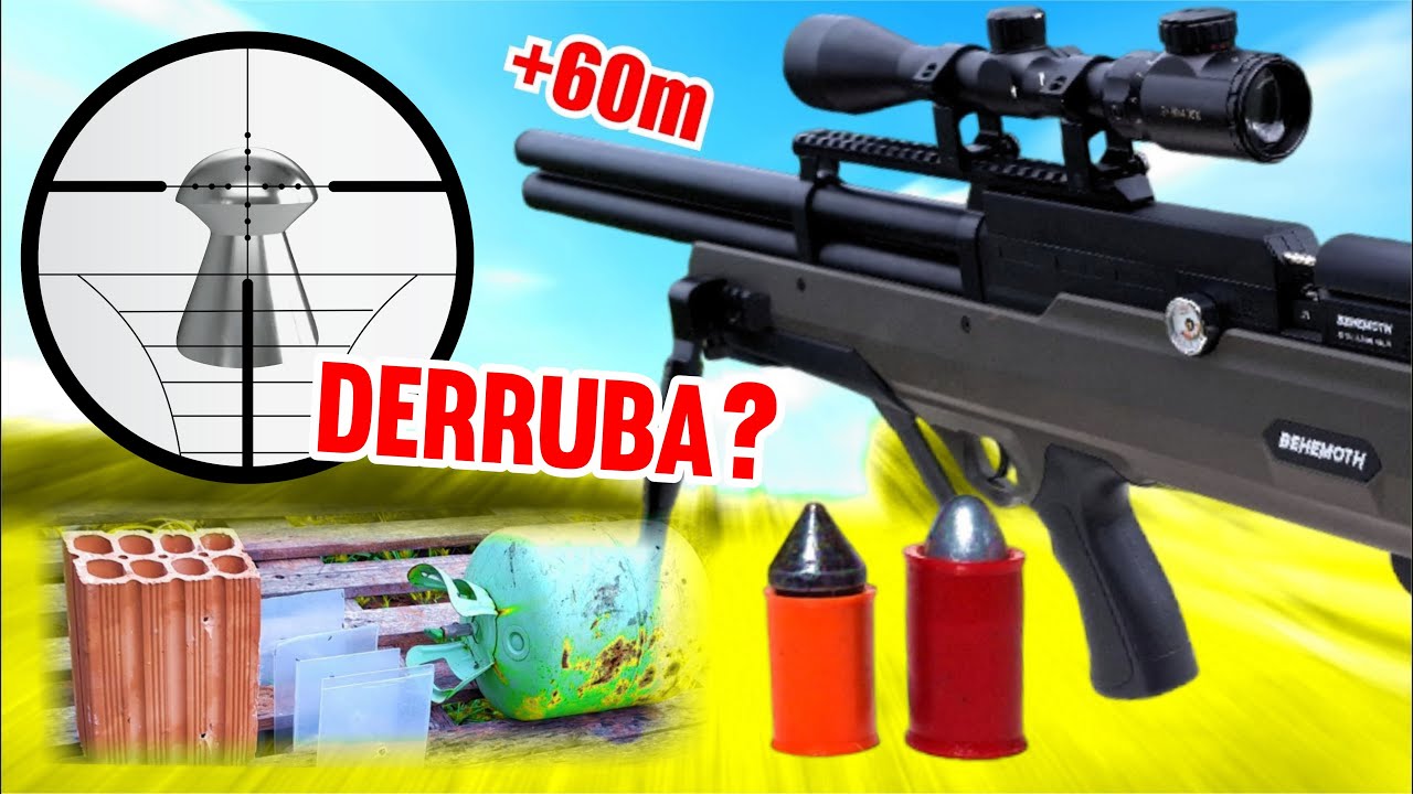 Carabina PCP Behemoth 5.5 PS-R2 VALE A PENA TER UMA? Descubra Agora!