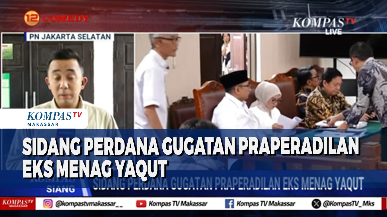 Sidang Perdana Gugatan Praperadilan Eks Menag Yaqut