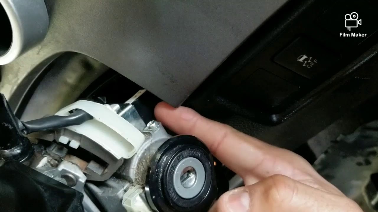 How to remove stuck key 2011 Toyota Tundra Pt. 1