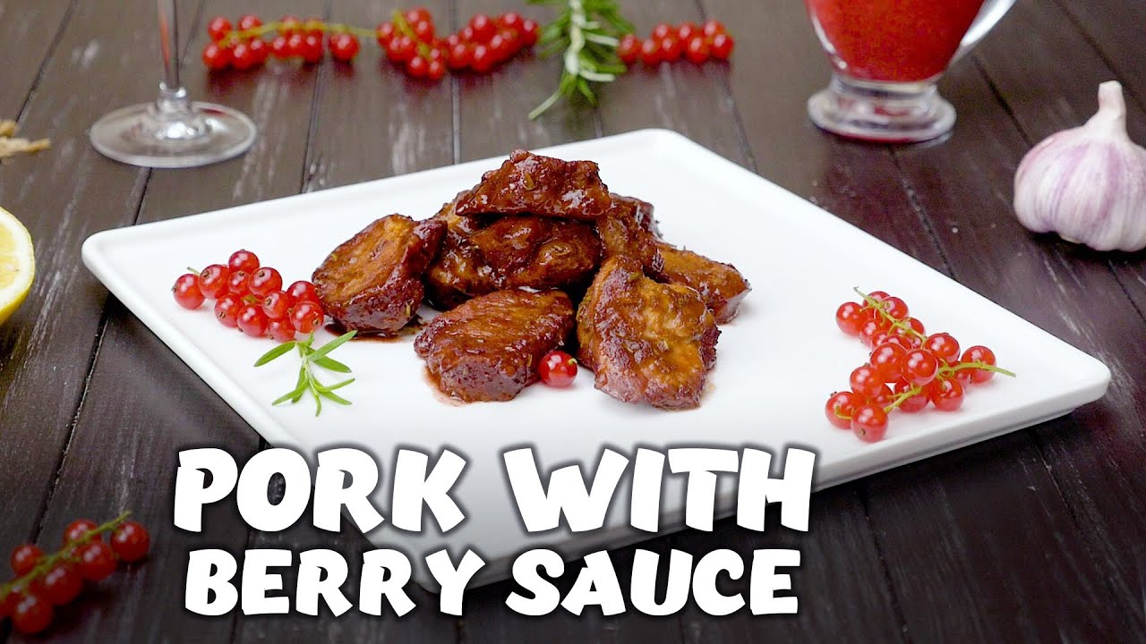 Pork With Berry Sauce - Cook It Recipes
