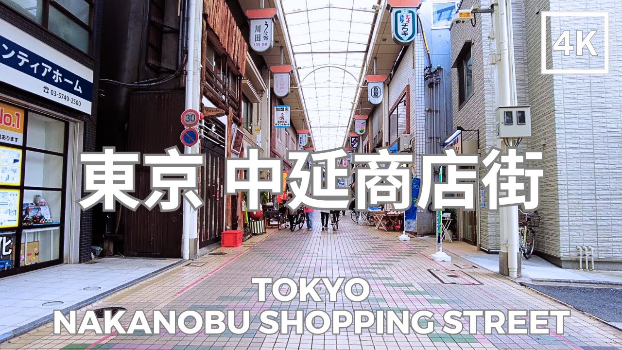 Tokyo - Nakanobu Shopping Street 4K | 東京 中延商店街 | Nov 2024